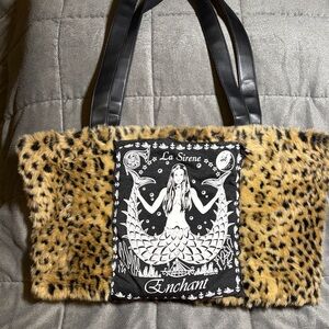 Leopard Print Tote Bag